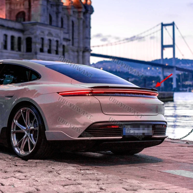 Alerón trasero fibra de carbono Porsche Taycan Turbo S 9J1 - imagen 3