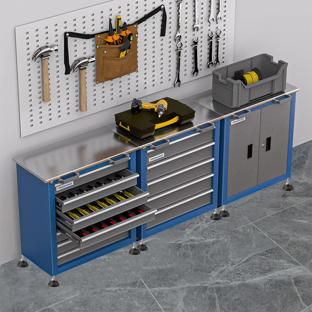 Gabinete de herramientas combinado modular con hebilla de conexión - imagen 4