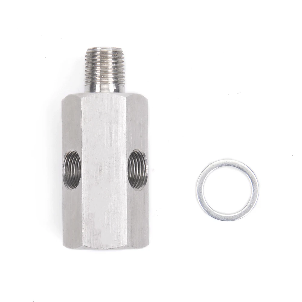 Sensor de presión de aceite 1/8 NPT con adaptador en T