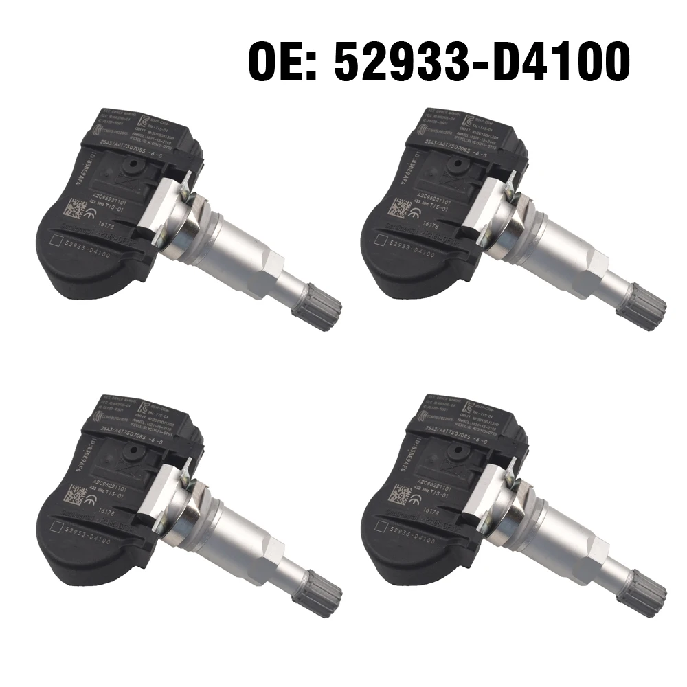 Sensor TPMS 52933-D4100 para Hyundai i30 e i20 – Kia Cerato y Optima