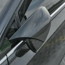 Tapa de retrovisor con textura de carbono para VW Golf 8 GTI/GTD/GTE