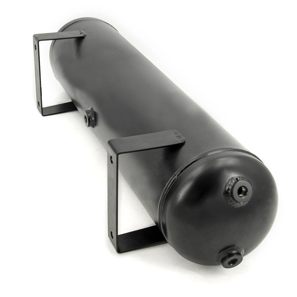 Universal 5 Gallon Aluminum Air Cylinder Air Tank Pneumatic Air Suspension System Tunning Vehicle Parts 1/4 NPT Holes - imagen 4