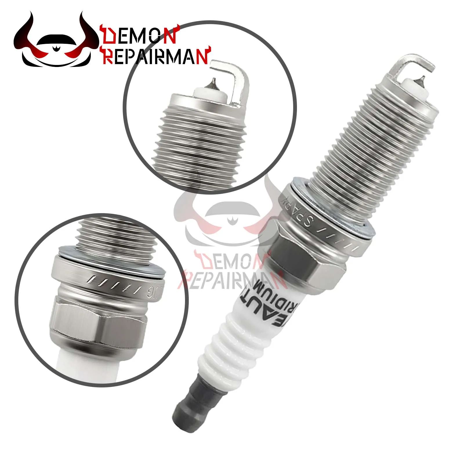 6 uds 27301-3E400 bobina de encendido + bujía para Hyundai Santa Fe Kia Optima Rondo 2.4L 2.7L 2006-2010 5C1624 UF558T - imagen 4