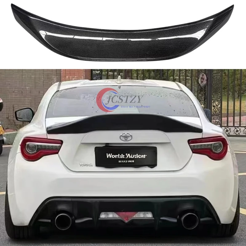 Alerón trasero cola de pato fibra carbono ABS – Toyota GT86 Subaru BRZ