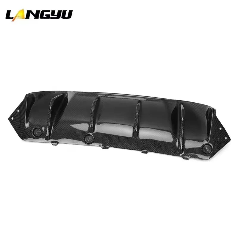 Difusor trasero fibra carbono Langyu – BMW M5 F90 2018+ MP - imagen 3