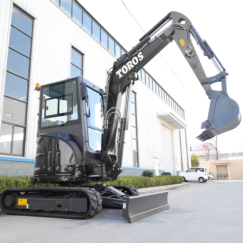 Mini excavadora pequeña Ce/Epa/Euro 5 China Venta al por mayor Mini excavadoras compactas personalizadas 1 tonelada 2 toneladas Precios de 3 toneladas con cubo para pulgar Fo - imagen 4