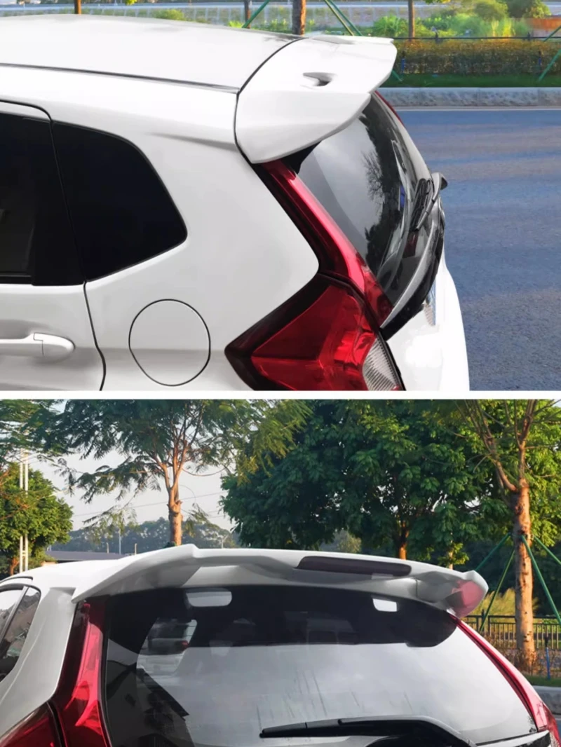 Alerón trasero con lámpara sin pintar Honda Fit Jazz GK5 - imagen 5