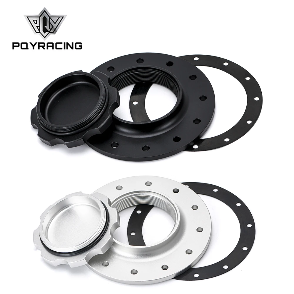 Tapa de tanque de sobretensión/pila de combustible de aluminio palanquilla con 12 orificios de perno con apertura de I.D de 3 pulgadas para celdas de combustible RI PQY-SLFCC-01SL