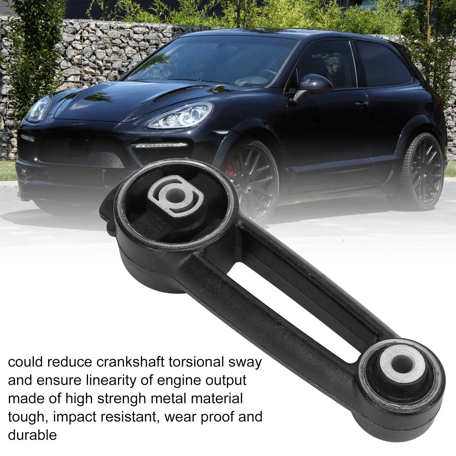 Soporte del motor Montaje del puntal del motor Montaje de la varilla del amortiguador del motor 95537510113 Brazo de soporte de torsión para 4.5 V8 - imagen 3