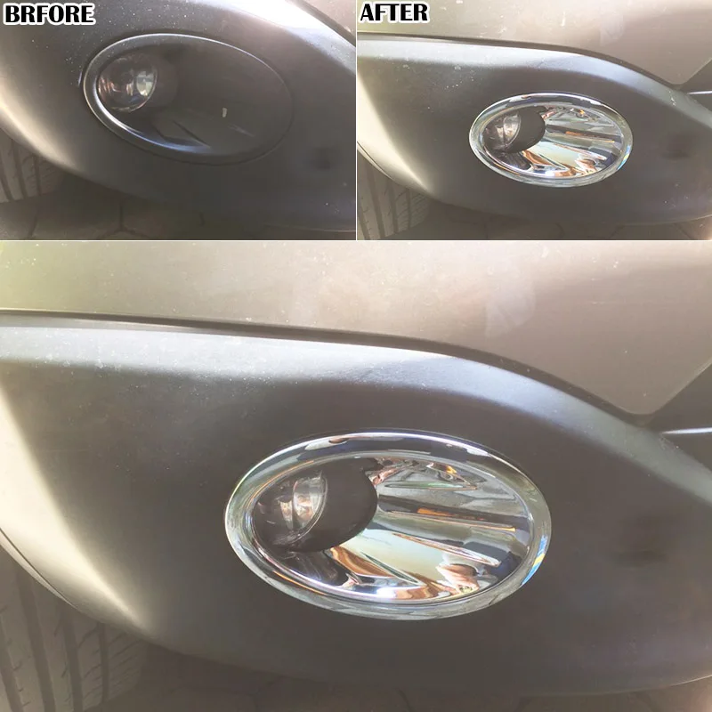 Moldura cromada antiniebla para Nissan Qashqai +2 2010-2013 - imagen 3