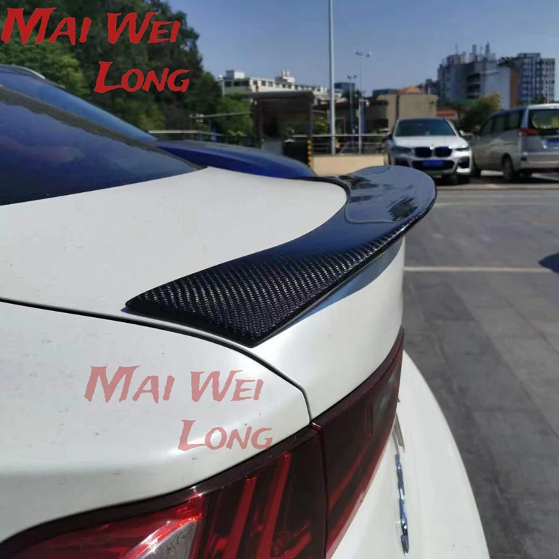 Alerón de techo de maletero de fibra de carbono Real para Lexus IS200 IS250 IS350 IS300 AWD/IS200T todos los modelos 2014-2018 alerón trasero - imagen 4