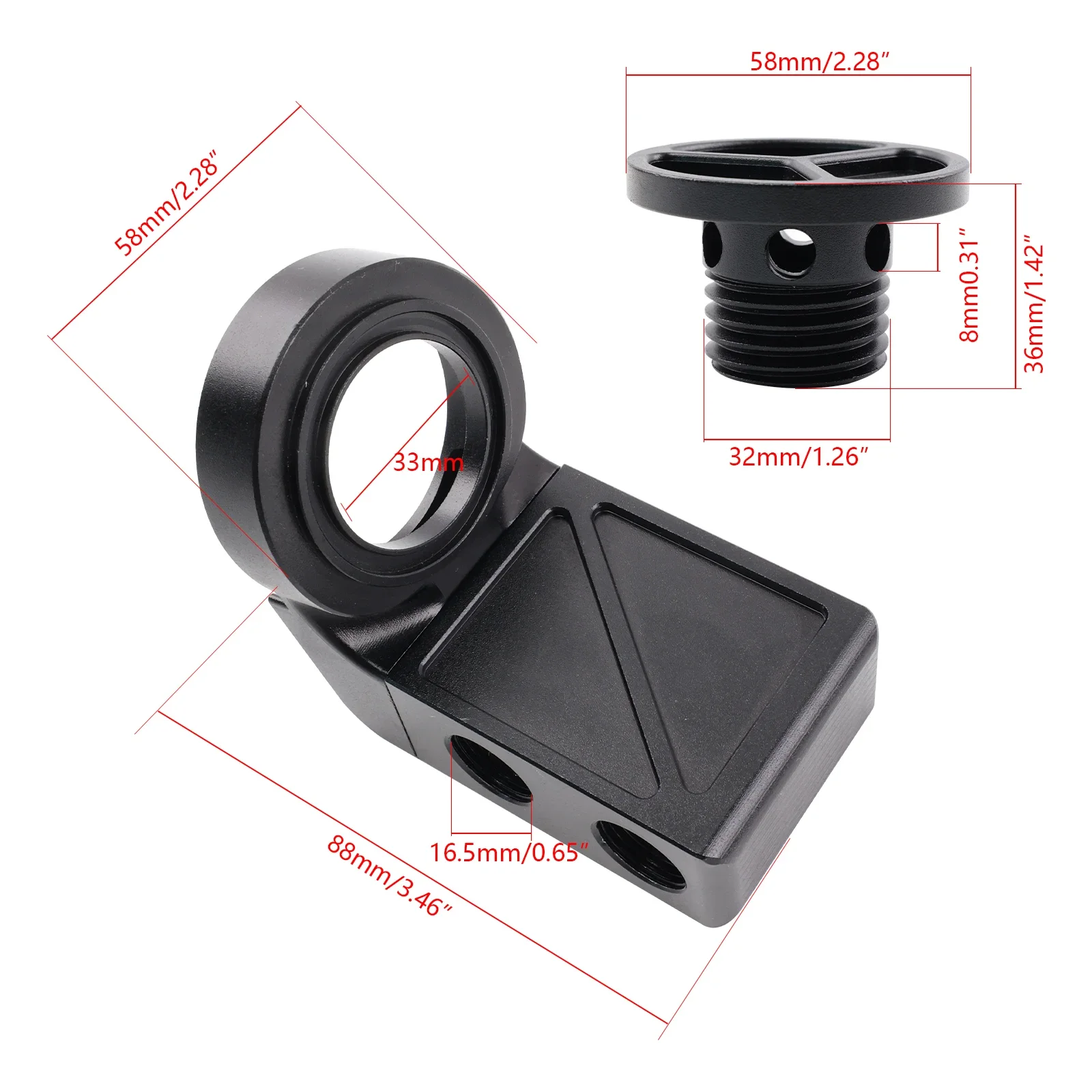 Tapón aceite ventilado Honda K-Series B-Series H-Series para Kswap - imagen 2