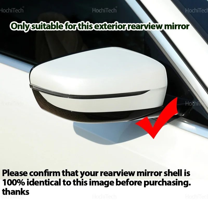 Tapa de retrovisor BMW G20/G21/G30/G22/G23, carbono negro brillo - imagen 2