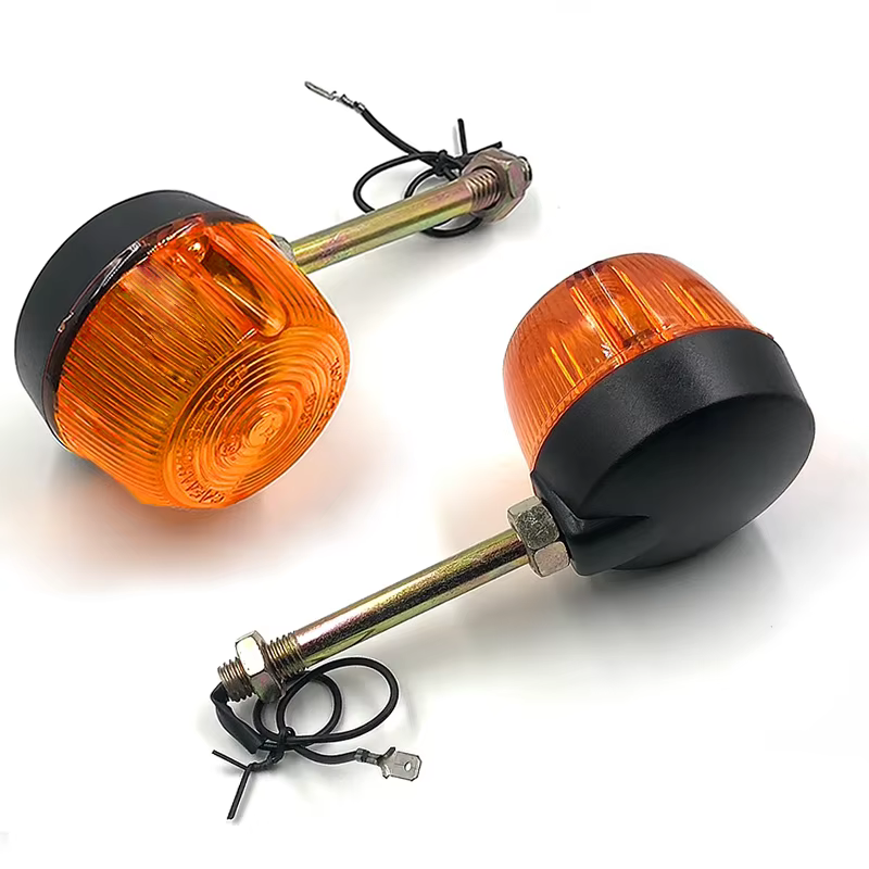 Par de intermitentes traseros Eidgr ámbar estilo Café Racer para motocicleta - imagen 3