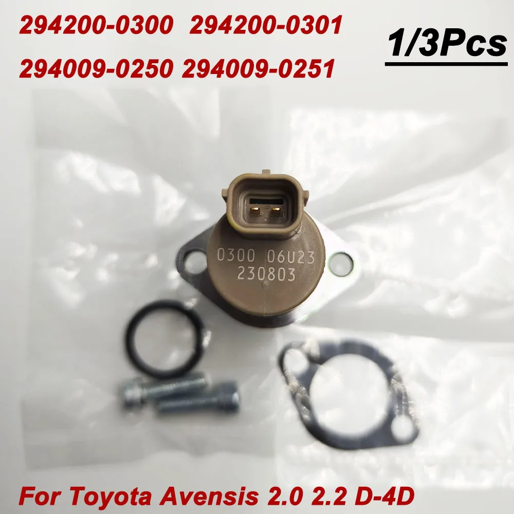 Válvula SCV DENSO 294200-0300 para bomba inyección Toyota Avensis