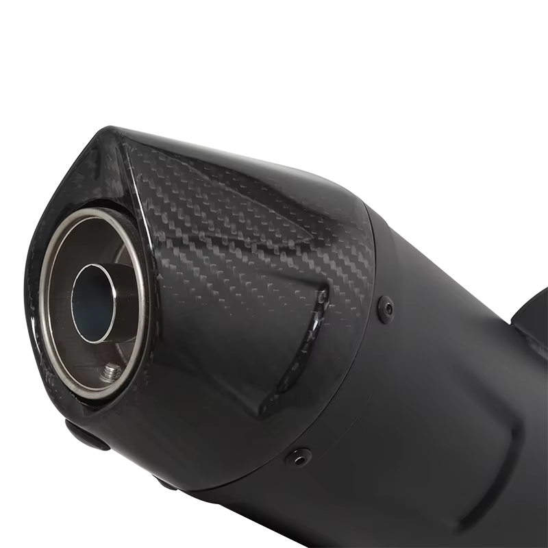 Escape Slip-On de carbono con DB Killer para CFMOTO 800MT 2021-2022 - imagen 2