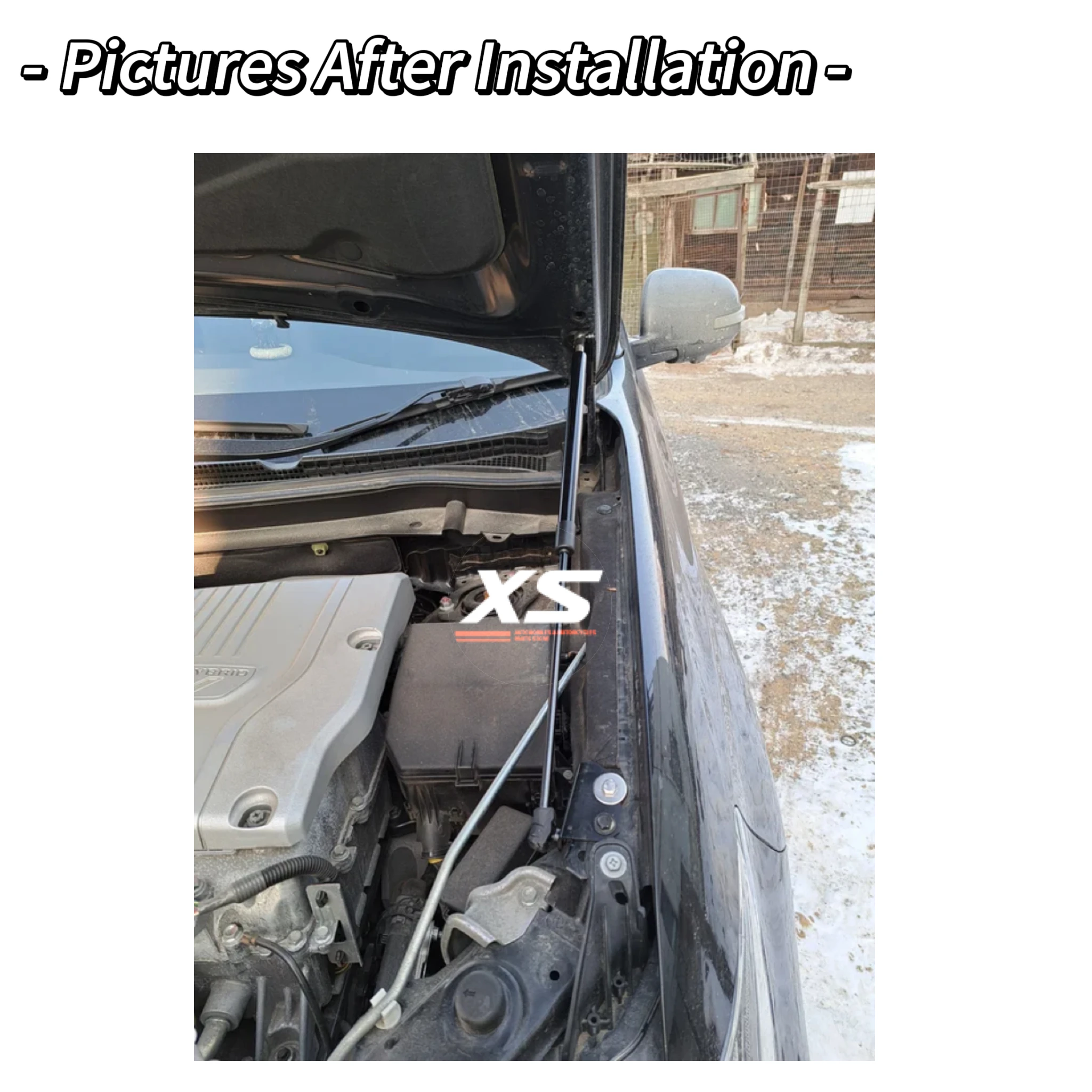 Puntales de capó Mitsubishi Outlander III ZJ ZK ZL (2013-2021) - imagen 5
