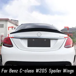 Burlete tapa maletero Mercedes Clase C W205 carbono negro 2014-2020