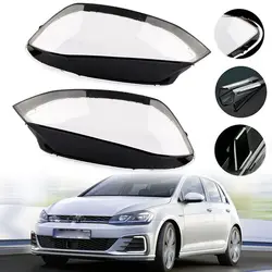 Cubierta de faro VW Golf 7 MK7 GTI 2014-2017 - par transparente