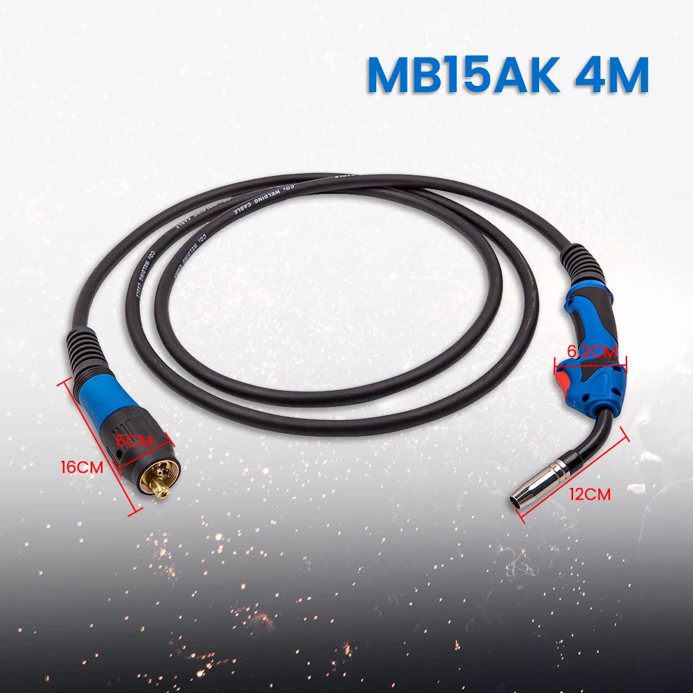 Antorcha MIG MB15 4 metros – Máquina soldadura MIG/MAG - imagen 4