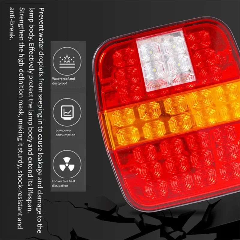 Luz freno trasera AB56 – Jeep Wrangler universal 12V/24V - imagen 5
