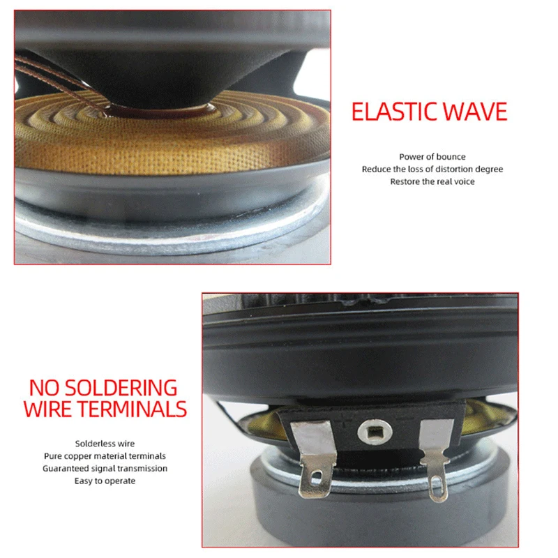 Woofer medio 6,5pulgadas 650W para coche – Audio Tuning - imagen 4