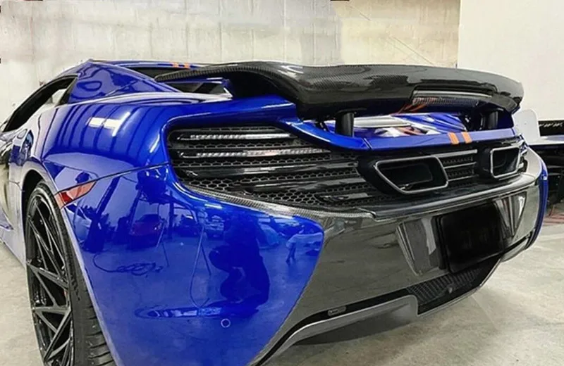 Alerón trasero de fibra de carbono estilo Vor para McLaren MP4-12C y 650S - imagen 3
