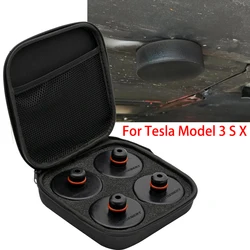 Almohadillas elevación caucho compatibles Tesla Model 3 Y X S