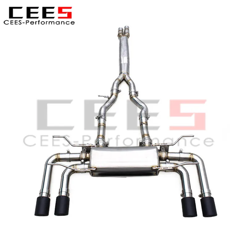 CEES sistema de escape cat-back valvulado para Jaguar F-Type V8 5.0 - imagen 2