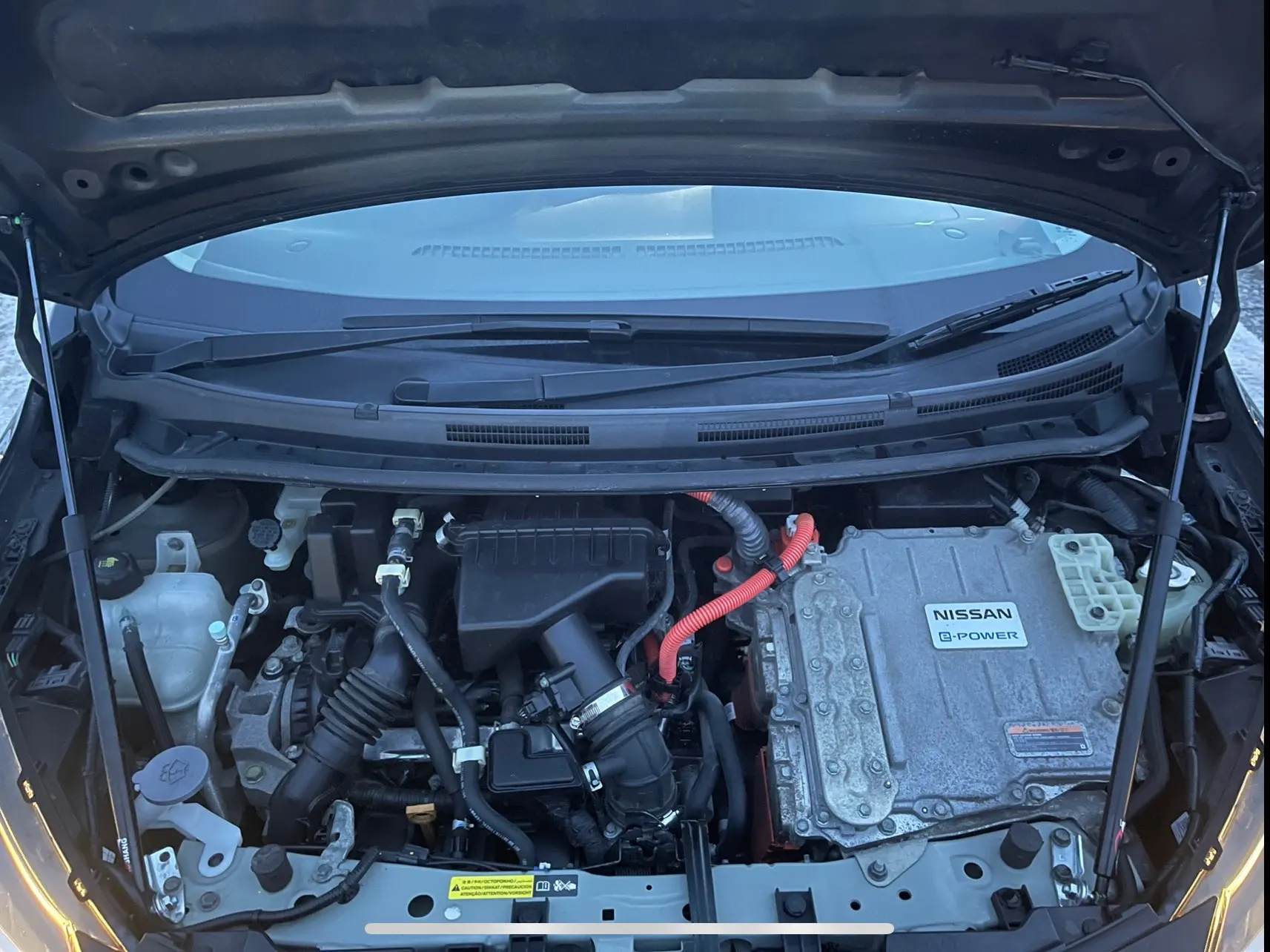 Amortiguador gas capó Nissan Note e-Power HE12 2012-2022 - imagen 2