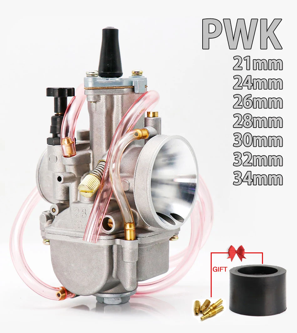 Carburador PWK ZS Racing con Power Jet para motos 2T y 4T - imagen 4