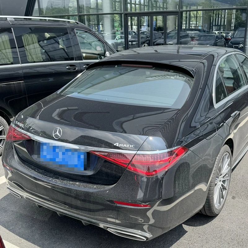 Alerón de techo ABS negro brillante para Mercedes Clase S W223 - imagen 2
