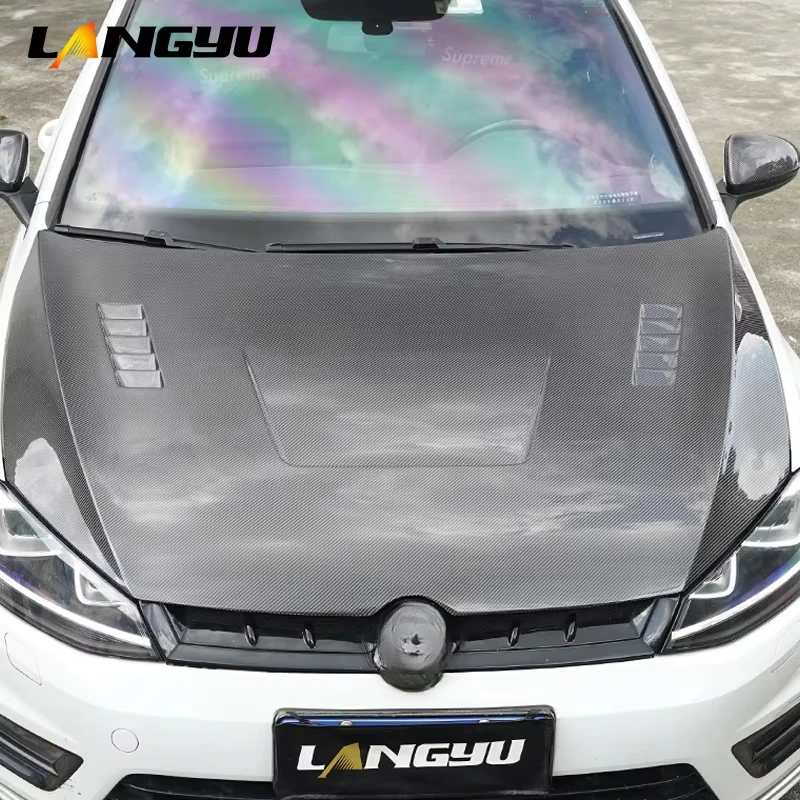 Capó de fibra de carbono Langyu para Volkswagen Golf 7 - imagen 5