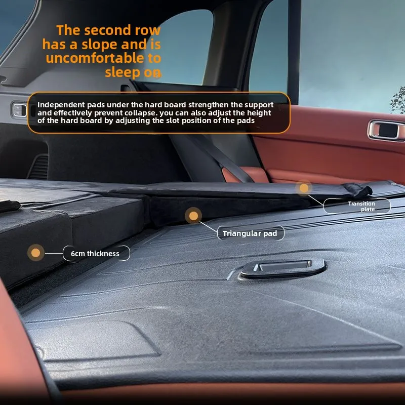 Almohadilla niveladora para maletero: cama extensible de coche - imagen 3