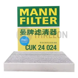 MANN FILTER CUK24024 filtro de cabina Hyundai Kona EV Qoros 3 1.6