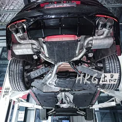 Sistema escape catback GFC con válvula Audi A4 A4L B9 2.0 20-23