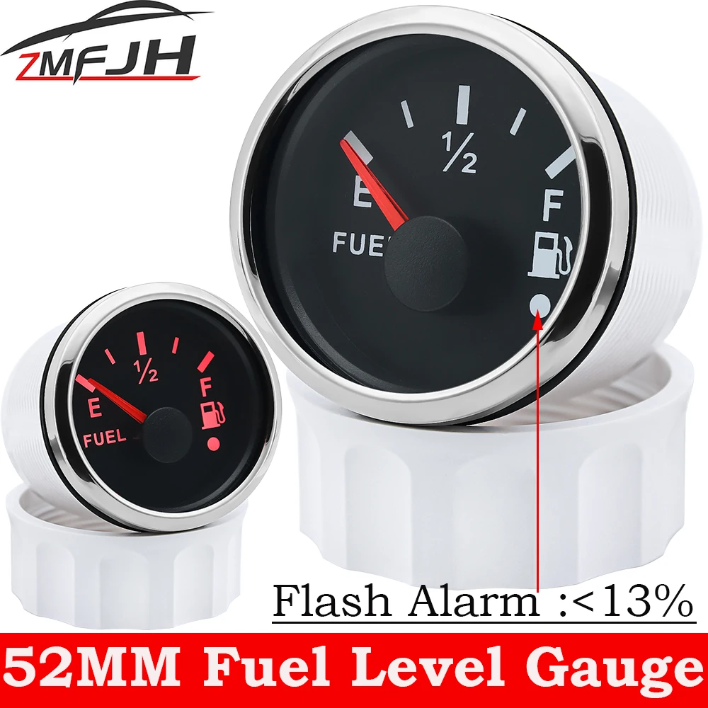 Medidor de combustible universal con alarma para coche y furgón