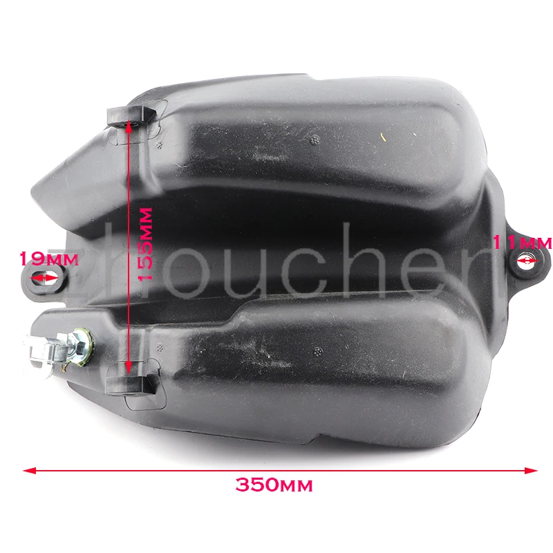 Huayang depósito de combustible negro para Kawasaki KLX 110 deportivo - imagen 2