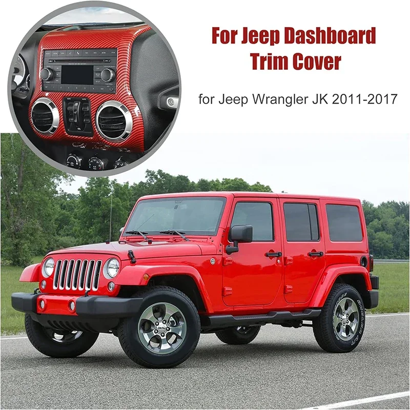 Embellecedor de fibra de carbono para elevalunas Jeep Wrangler JK/JKU - imagen 4