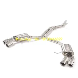 Escape sonido activo con punta de inox para Porsche Macan 3.0T/3.6T