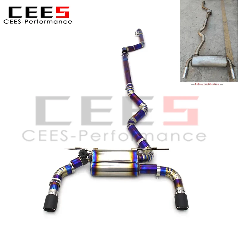 CEES Valvetronic Catback sistema escape – BMW 340i/440i 3.0T 2016-2023
