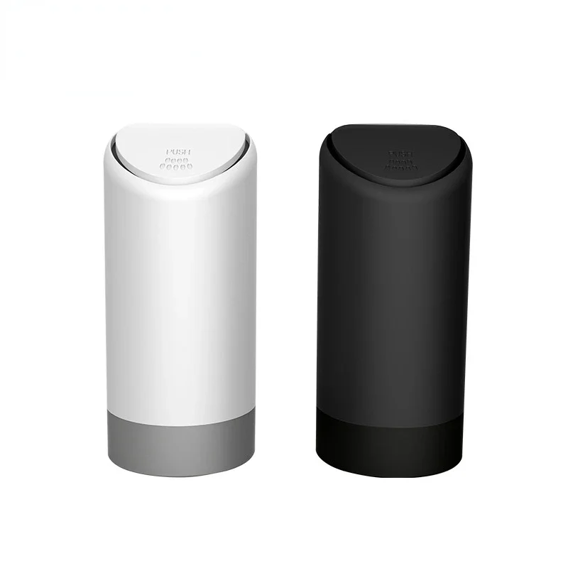 Cubo de basura de silicona para coche - A prueba de polvo