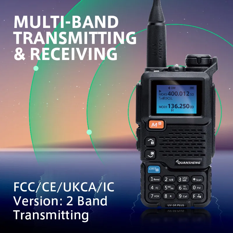Walkie-talkie UV-5Rplus FM alta potencia para vehículo - imagen 3