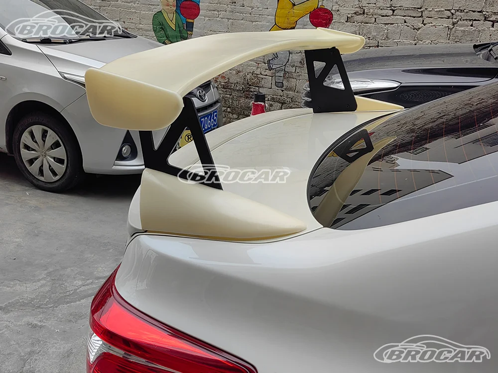 Para 2012-2018 Nissan SYLPHY B17 BLUEBIRD GEN 13 JDM estilo ABS de alta calidad alerón de fibra de carbono alerón de maletero - imagen 3