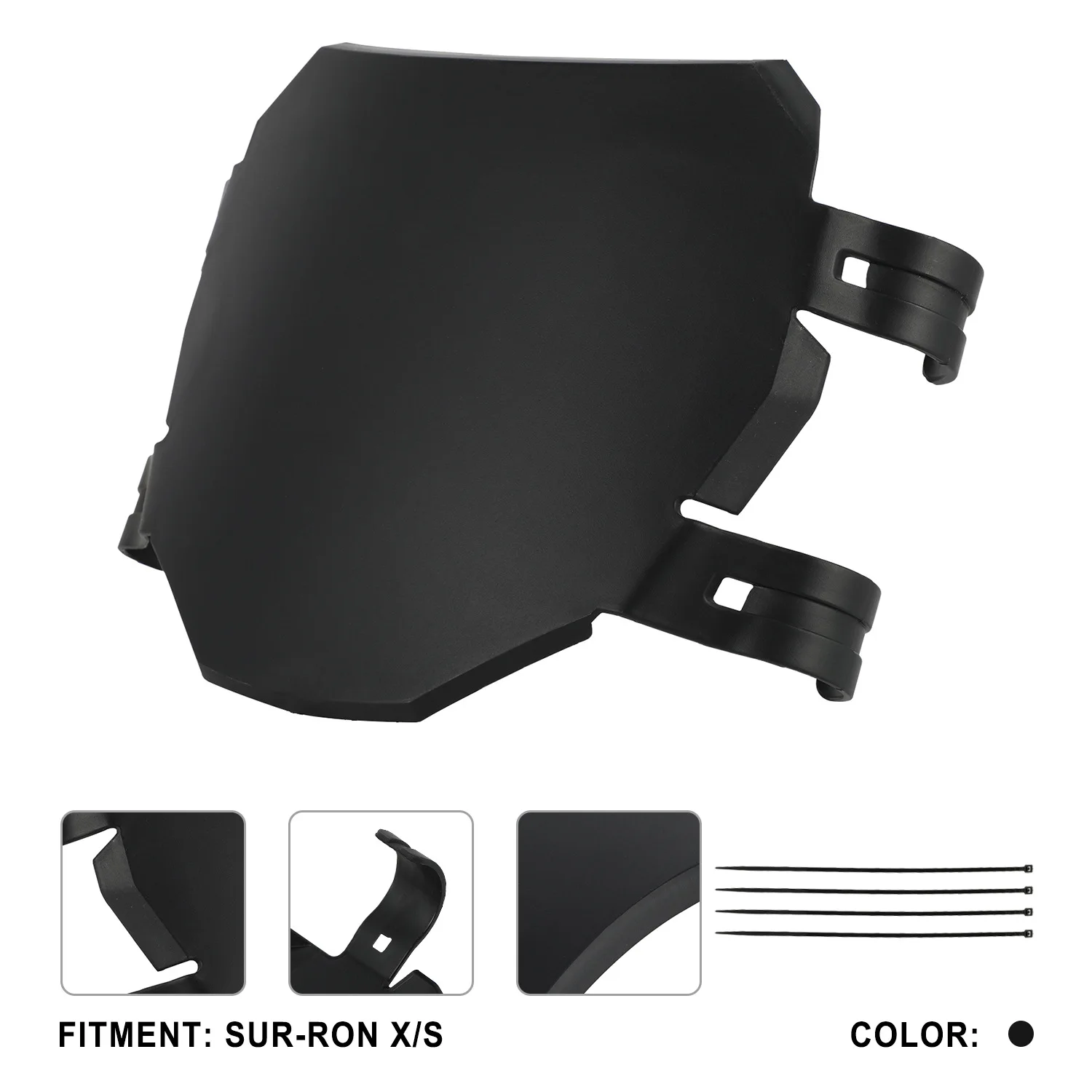 Placas de matrícula delanteras Surron Light Bee S/X, enduro - imagen 2