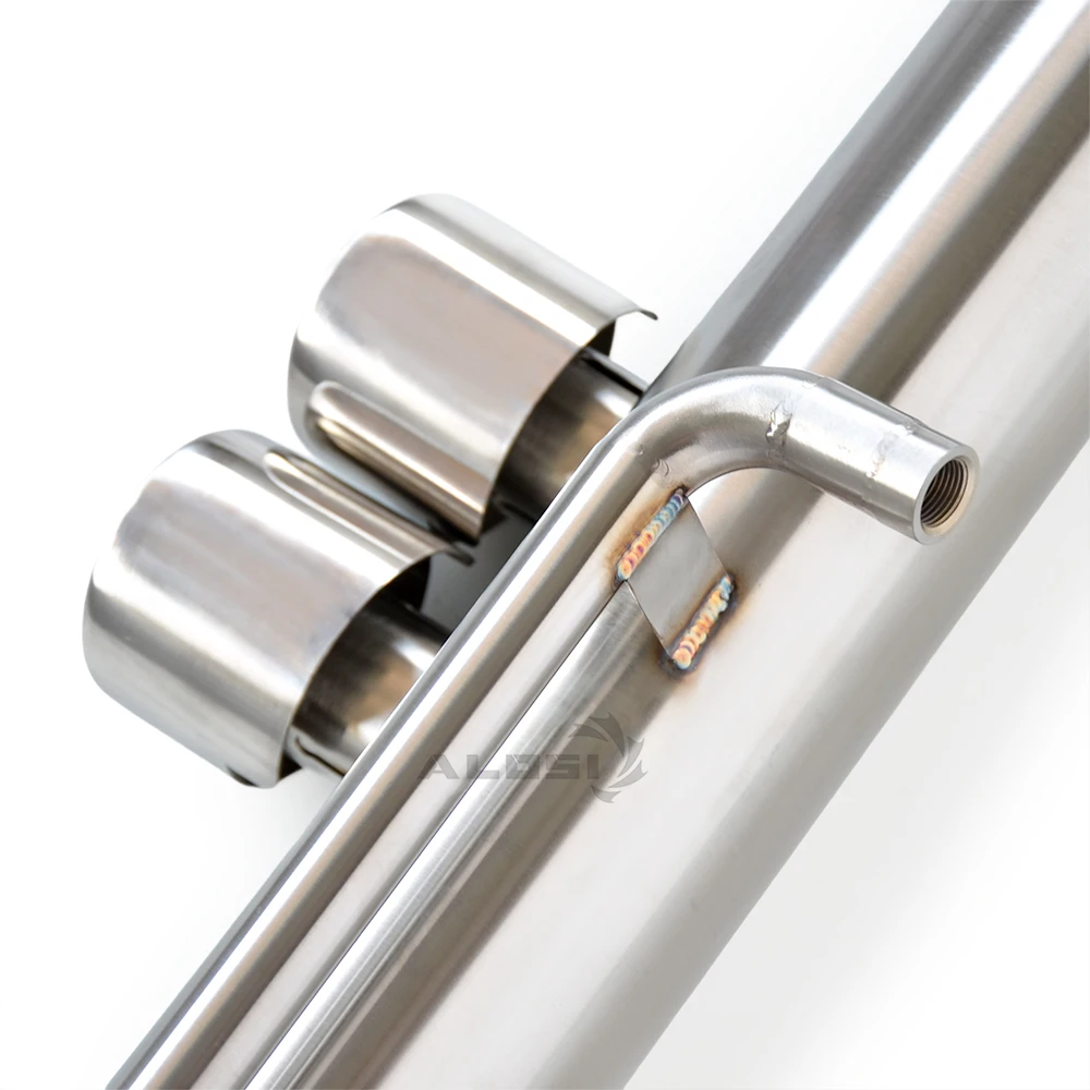 Escape trasero de gato SMART W451 1,0 T acero inox alto rendimiento - imagen 5