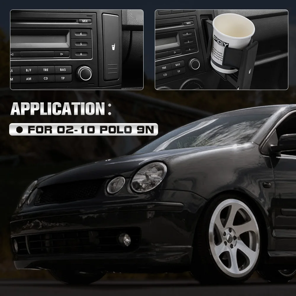 Portavasos consola central OEM 6Q0858602 – VW Polo 9N (2002-2010) - imagen 5