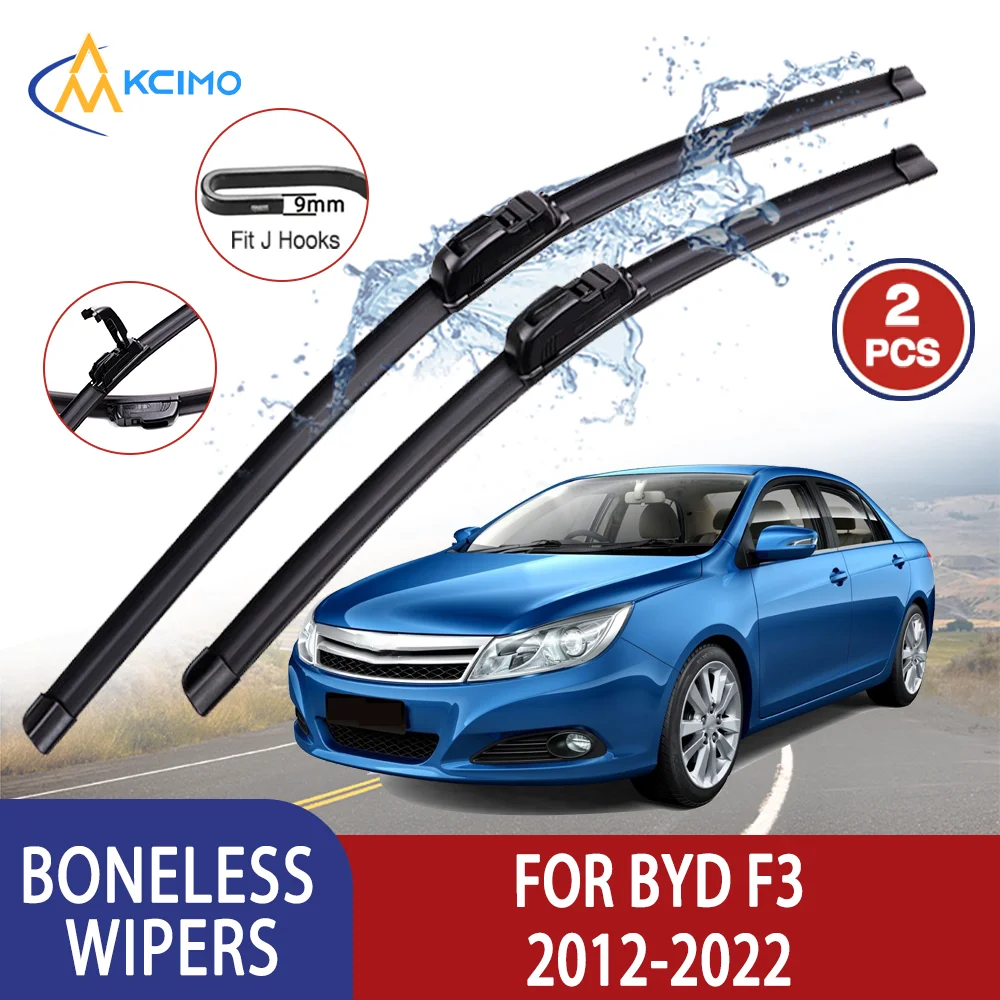 Kcimo limpiaparabrisas U BYD F3 2012-2022 delanteras