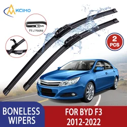 Kcimo limpiaparabrisas U BYD F3 2012-2022 delanteras