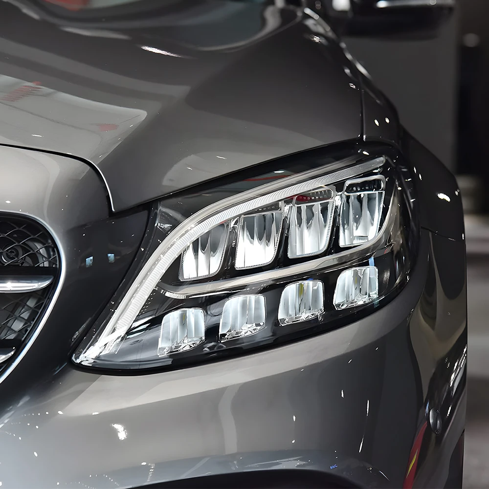 Faros LED Proyector LED Mercedes Clase C W205 2015-2018 – Estilo 2019 - imagen 4